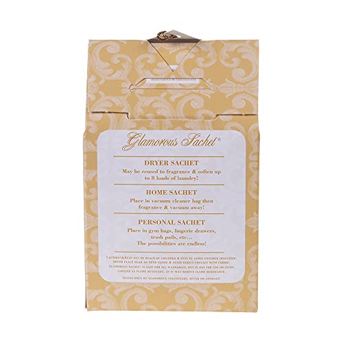 Reusable Laundry Dryer Sachets - High Maintenance Fragrance, 4 Pack