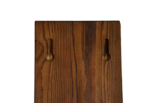 Wall-Mounted Beer Bottle Opener with Catcher - Rustic Pine & Zinc - Man Cave Decor