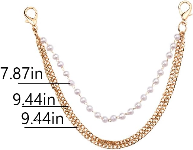 Sisadodo Shoe Charms - Stylish Chains for Shoelaces & Accessories | Perfect for Bags & Keychains