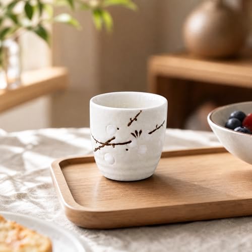 Japanese Sake Glass Set with Carafe & Cups - Traditional Porcelain, Gift-Ready