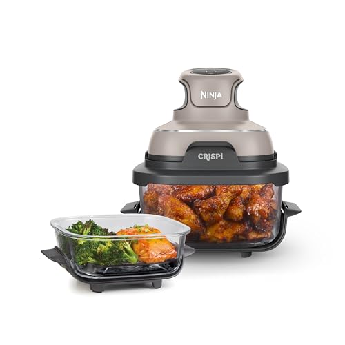 4-in-1 Glass Air Fryer System with PFAS-Free Borosilicate Glass