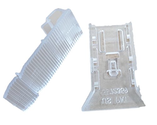 Horizontal Blind Valance Clips - Pull Cord Control - 3 Pair Set
