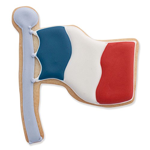 Flag Cookie Cutter 4.25 Inch - Made in USA for Patriotic Baking