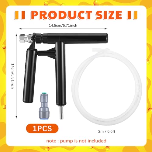 Beverage Gun Dispenser Kit with 6.6ft PVC Tube for Lemonade Stand