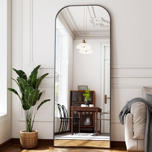 56x21 Inch Arched Full Length Mirror - Floor Standing or Wall Mounted
