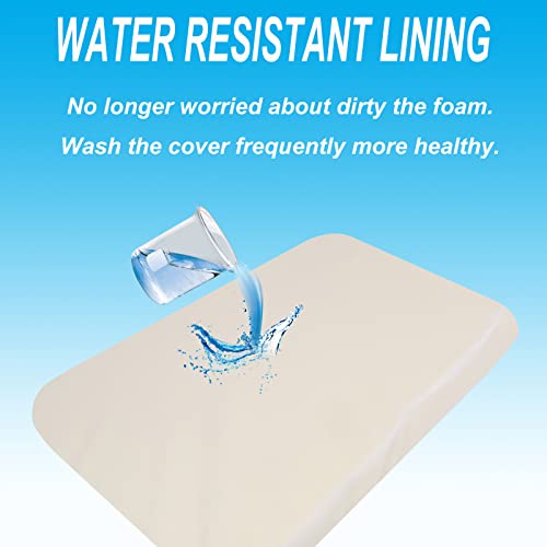 Breathable Baby Bassinet Mattress - 32x18x2 Inch High-Density Foam Pad