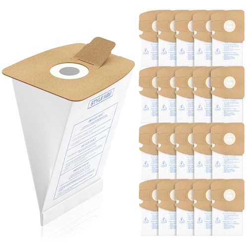 20 Pack Vacuum Bags for Eureka Mighty Mite 3670 3680 Canister Vacuums - Strong Compatibility