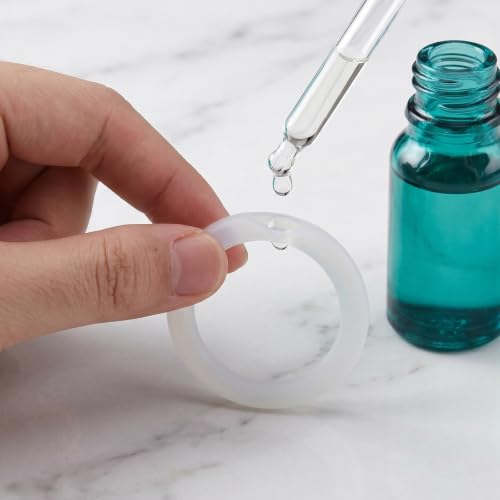 Silicone Light Bulb Fragrance Ring Diffuser - 80mm Heat-Resistant Accessory