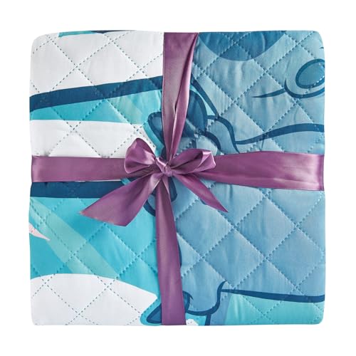 Disney Stitch Twin Bedspread Set for Kids – Quilted Bedding with Stickers & Accessories