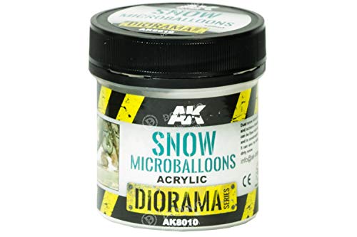 Diorama Microballoons Powder Snow Effect for Scale Models - 100ml