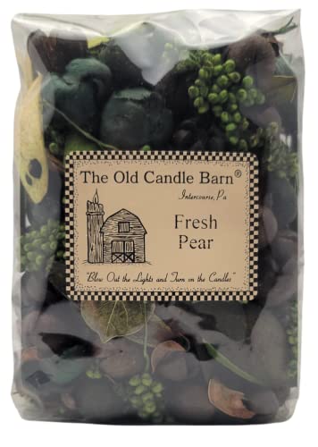 Fresh Pear Scented Potpourri - 4 Cup Decorative Bowl Filler for Home Fragrance