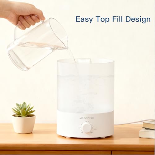 3.5L Top-Fill Ultrasonic Humidifier with 7-Color Night Light
