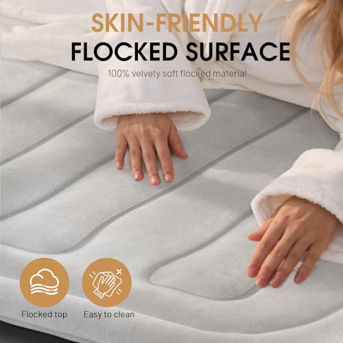 Twin Air Mattress with Built-in Pump - 18" Raised, 330lbs Capacity