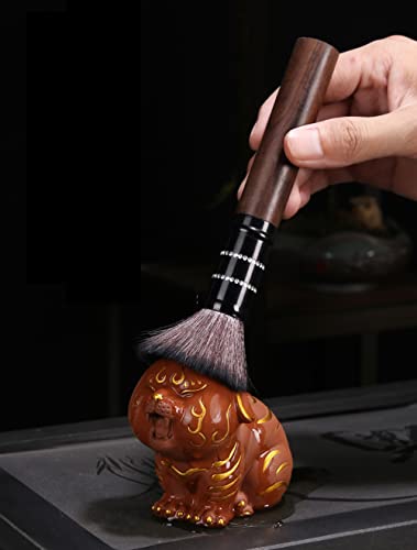 Hoobar Turtle Ceramic Tea Pet - Lucky Yixing Zisha Tea Accessories for Tea Fans