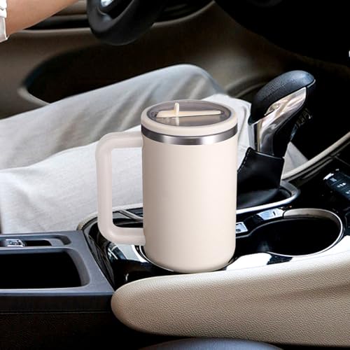 2 Pack 40oz Tumbler Replacement Lid with Flip Straw - Leakproof & BPA Free