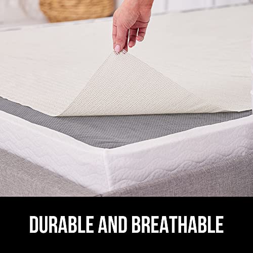 Gorilla Grip Non-Slip Mattress Pad Gripper - 48x72 Full Size Bed & Couch Pad