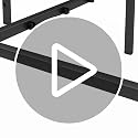 Chroark Metal Platform Bed Frame Queen Size, 14 Inch Heavy Duty Steel