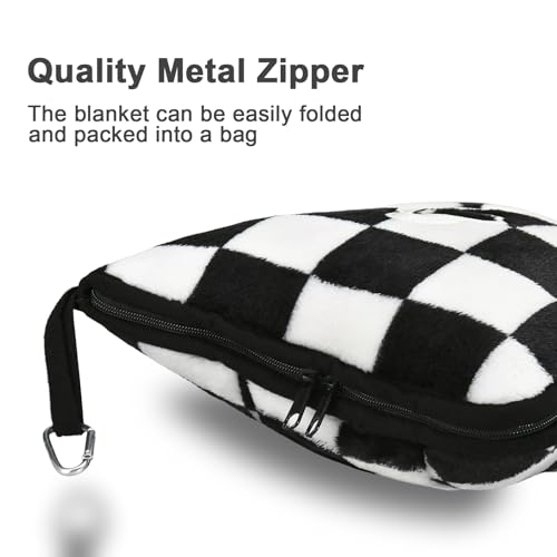 Jungle Star 2-in-1 Soft Travel Blanket and Pillow Set for Airplanes
