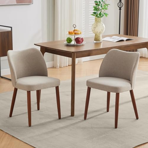 Modern Upholstered Dining Chairs Set of 4 - Ergonomic Support