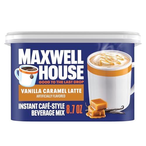 Vanilla Caramel Latte Instant Coffee Mix - 8.7 oz Canister