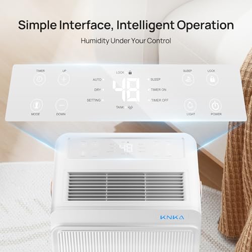 Energy Star 80 Pint Dehumidifier for Basement and Large Rooms