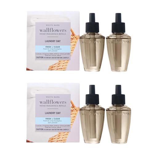 Laundry Day Plug-In Air Freshener Refills - Fresh Linen Scent (4 Pack)