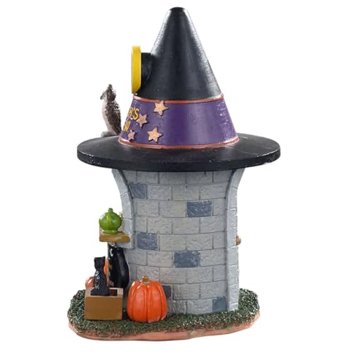 Witch's Brew Coffee Booth Halloween Village Table Accent, 5.63-inch