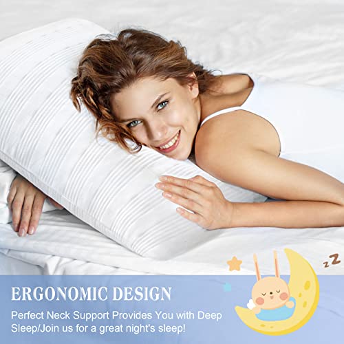 Adjustable Cooling Bed Pillows Set of 2 - Shredded Memory Foam