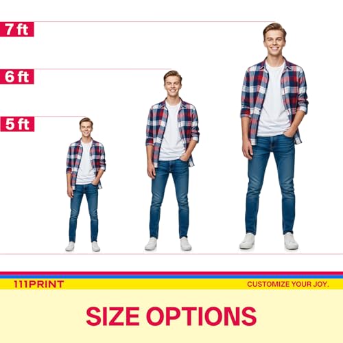 Custom Life-Size Cardboard Cutout Standee - Personalized Photo Prop