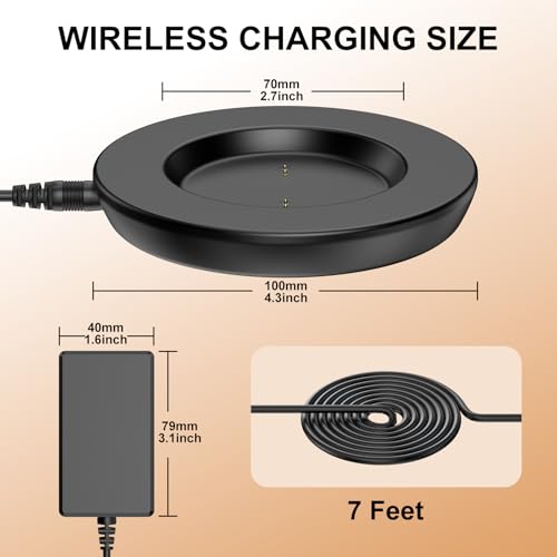 Underhub Black Charging Coaster for Embo Smart Mug 1 & 2 - Wireless Temp Control Dock