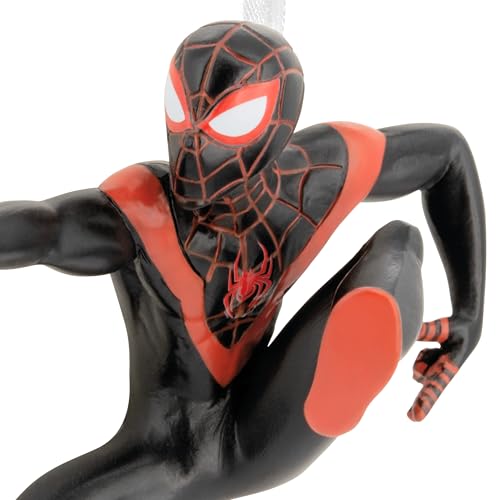 Miles Morales Spider-Man Christmas Tree Ornament, Resin Holiday Decor