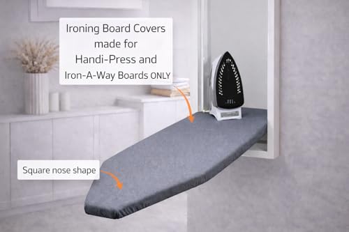 Ironing Board Cover for Wall Mounted Boards 42-46 Inch Scorch Resistant