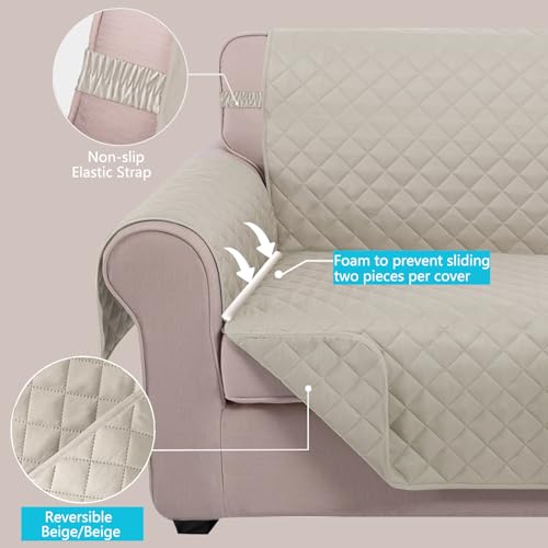 Reversible Armchair Cover for Dogs – Water Repellent, Washable, 23"