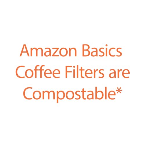 100 Cone Coffee Filters #4 for 8-12 Cup Coffee Makers, White