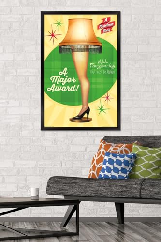 Trends International A Christmas Story - Black Framed Poster 34" x 22.4" (34L x 22.4W) Variant