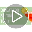 Vikko Set of 6 Clear 10oz Margarita Glasses for Cocktails & Frozen Drinks