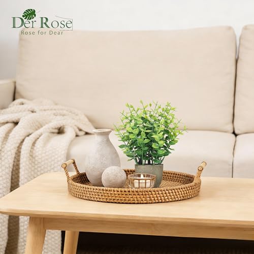 4-Pack Small Artificial Potted Plants for Shelf, Bathroom and Desk Decor
