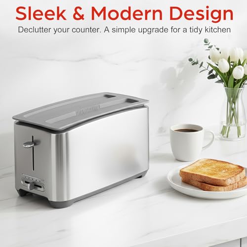 Universal Silicone Toaster Cover - Heat-Resistant Dust Protector for Toasters