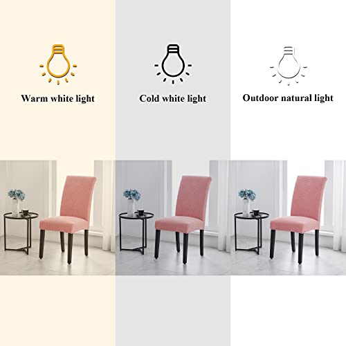 Stretch Dining Chair Covers Set of 4 - Washable Slipcovers for Home