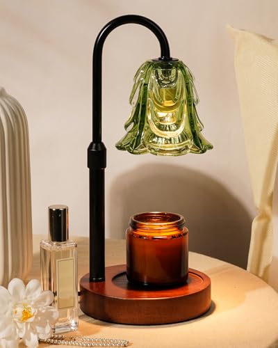 Adjustable Candle Warmer Lamp with Timer & Dimmable Light
