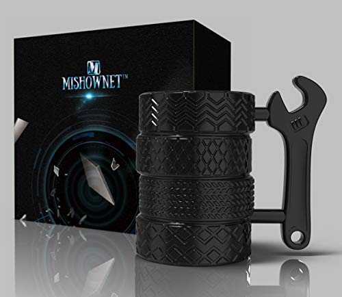 Car Tire Mug - Car Lover Gift for Mechanics & Enthusiasts