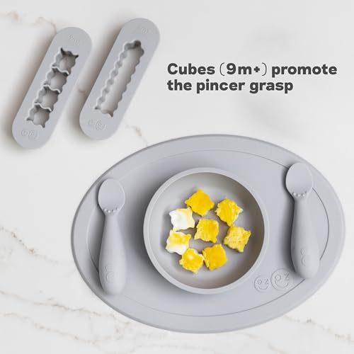 Baby-Led Weaning Food Cutters 2-Pack Sage for Infant Food Prep
