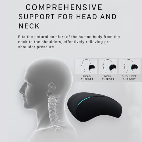 Ergonomic Neck Pillow Support for Car Headrests - Memory Foam