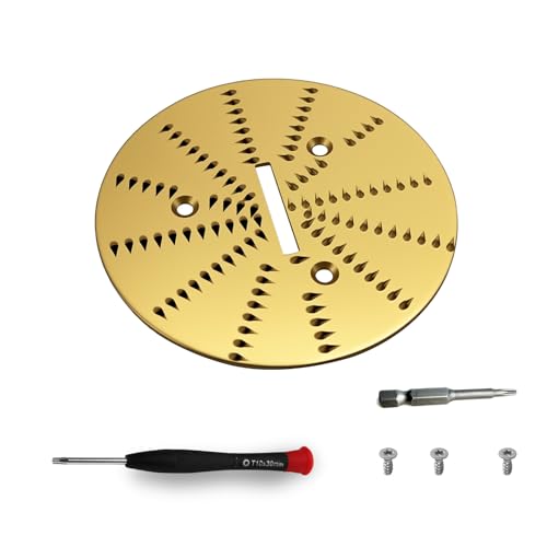 Titanium-Coated Juicer Replacement Blade Kit with Hardware - 3.5 Inch