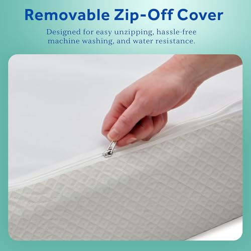 Dual-Stage Infant & Toddler Crib Mattress - Waterproof Foam (52x28)