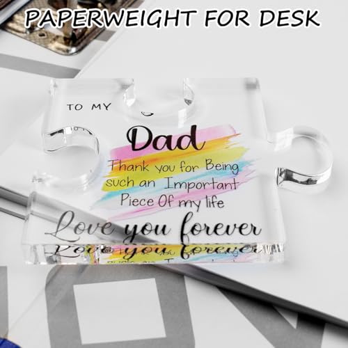 Personalized Gifts for Birthday Christmas - Engraved Acrylic Puzzle