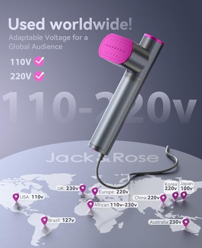 Jack & Rose Portable Travel Clothes Steamer & Iron 2-in-1