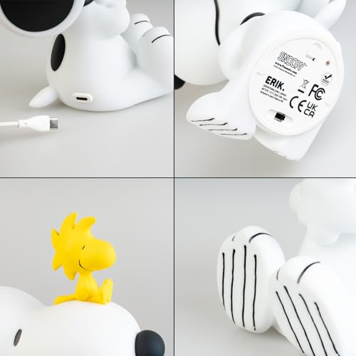 Snoopy Character Night Light - Decorative Bedside LED Lamp for Kids