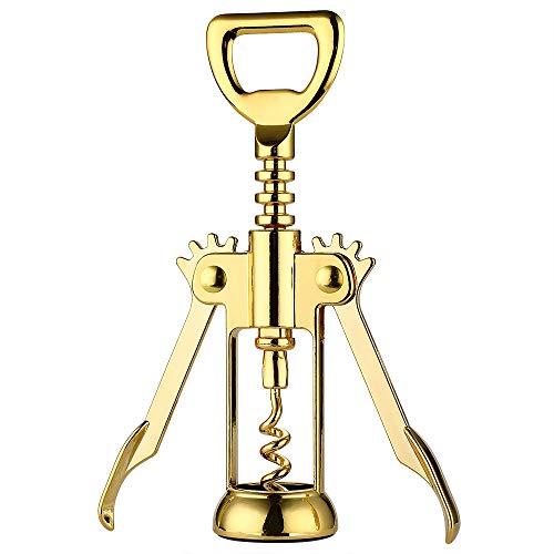 Gold Wing Corkscrew and Beer Opener - Multifunctional Wine Bottle Opener