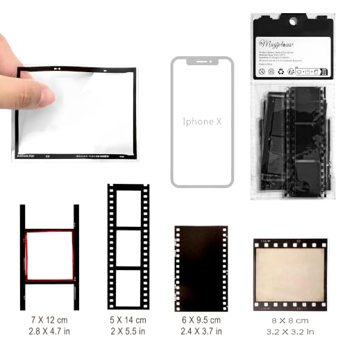 Retro Film Strip Stickers - 5 Pack Camera Photo Border Decals